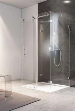 Schulte Davita U-Kabine Mit Gleittür / Schiebetür 8 Mm