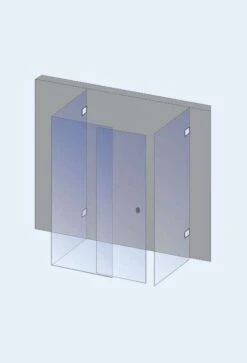 Schulte Davita U-Kabine Mit Gleittür / Schiebetür 8 Mm -Schulte 1006 2