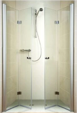 Schulte Garant Drehfalttür Als Pendeltür In Nische