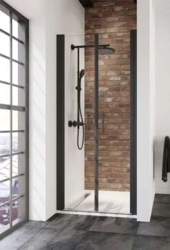 Schulte Alexa Style 2.0 Pendeltür In Nische Black Style