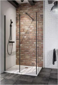 Schulte Alexa Style 2.0 Walk In Loft 2-teilig Mit Festem Element Black Style