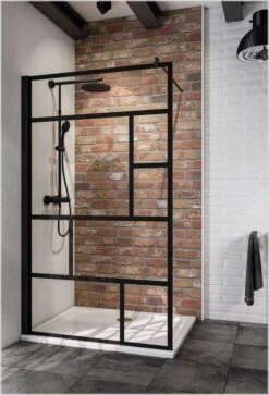 Schulte Alexa Style 2.0 Walk In Loft 1-teilig Dekor Atelier 1 Black Style