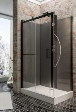 Schulte Komplettduschkabine Wellnesskabine Black Korsika 1200 X 800 Mm