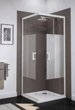 Schulte Sunny Eckeinstieg Dekor Dezent Light Express Plus 90 X 90 Cm