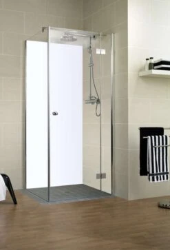 Schulte Decodesign Duschrückwand Farbe Set Erweiterung Weiß