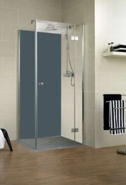 Schulte Decodesign Duschrückwand Farbe Set Erweiterung Anthrazit