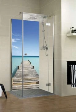 Schulte Decodesign Duschrückwand Foto Steg Malediven