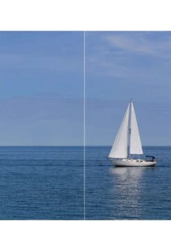 Schulte Decodesign Duschrückwand Foto über Eck Einsames Segelboot