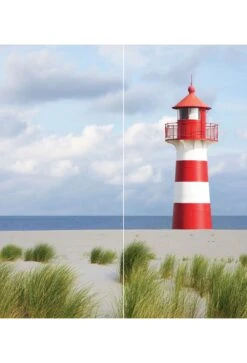 Schulte Decodesign Duschrückwand Foto über Eck Leuchtturm