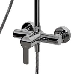 Schulte Duschmaster Rain Mit Einhebelmischer, Kopfbrause Rund -Schulte 109 2