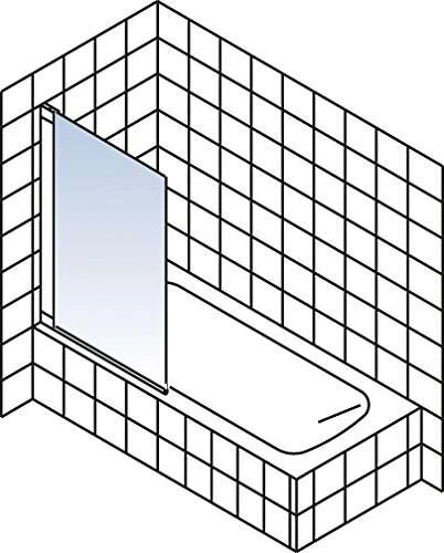 Schulte Berlin Badewannenfaltwand 130 X 69,5 Cm Ohne Bohren Alpinweiß 6 Schulte Berlin Badewannenfaltwand 130 X 69,5 Cm Ohne Bohren Alpinweiß – Bild 6
