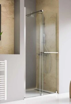 Schulte Toura Schiebetür Rollen Unten In Nische 8 Mm Express Plus