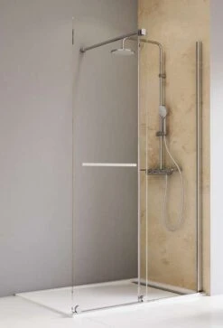 Schulte Toura Walk-In Mit Schiebetür Rollen Unten 8 Mm Express Plus