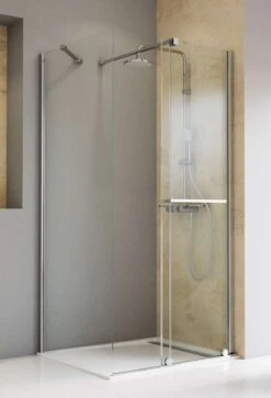 Schulte Toura Schiebetür Rollen Unten Inklusive Seitenwand 8 Mm Express Plus