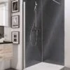 Schulte Decodesign Duschrückwand Dekor Stein Anthrazit Hochglanz