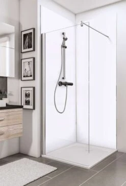Schulte Decodesign Duschrückwand Dekor Brillant Weiß Hochglanz
