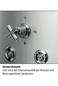 Schulte Duschmaster Mit Kopfbrause Und Thermostat In Alu-Chromoptik -Schulte 123 3