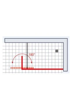 Schulte Toura Duschwand Walk In Mit Beweglichem Element -Schulte 12760 2