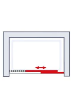 Schulte Toura Schiebetür-Gleittür In Nische 8 Mm -Schulte 12764 3