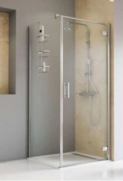 Schulte Toura Drehtür Pendelbar Inklusive Seitenwand 8 Mm