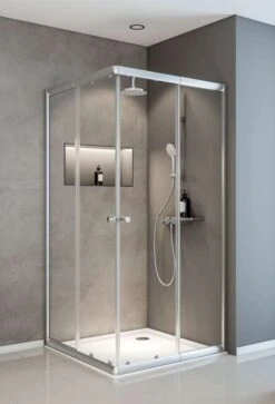 Schulte Sunny Eckeinstieg Promo Variabel 75 X 75 - 90 X 90 Cm H 180 Cm