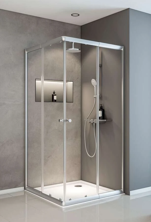 Schulte Sunny Eckeinstieg Promo Variabel 75 X 75 - 90 X 90 Cm H 180 Cm 1 Schulte Sunny Eckeinstieg Promo Variabel 75 X 75 - 90 X 90 Cm H 180 Cm