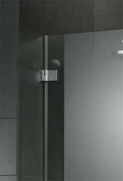 Schulte Davita Drehtür / Pendeltür Mit Nebenteil Inkl. Seitenwand 8 Mm -Schulte 128 3