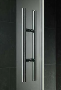 Schulte Davita Drehtür / Pendeltür Mit Nebenteil Inkl. Seitenwand 8 Mm -Schulte 128 4