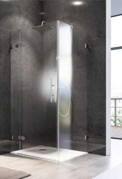 Schulte Davita Drehtür / Pendeltür An Nebenteil Inkl. Seitenwand 8 Mm