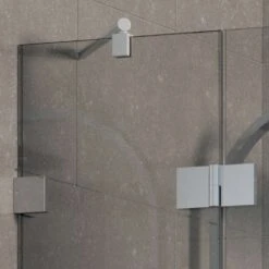 Schulte Davita Drehtür / Pendeltür An Nebenteil Inkl. Seitenwand 8 Mm -Schulte 129 7