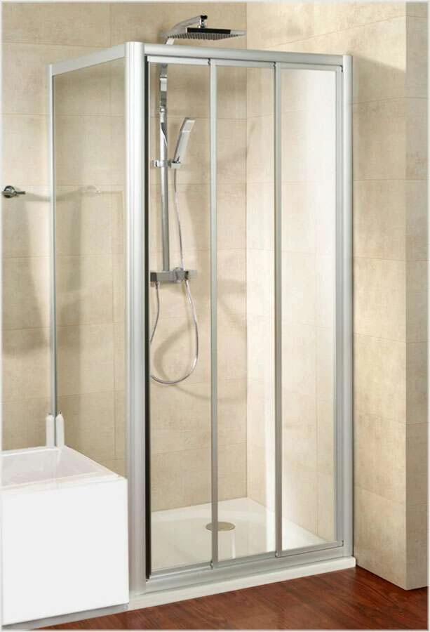 Schulte Kristall/Trend Gleittür 3-teilig Für Verkürzte Seitenwand 1 Schulte Kristall/Trend Gleittür 3-teilig Für Verkürzte Seitenwand