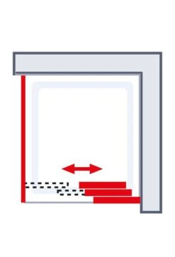 Schulte Kristall/Trend Gleittür 3-teilig Für Verkürzte Seitenwand 7 Schulte Kristall/Trend Gleittür 3-teilig Für Verkürzte Seitenwand -Schulte 13215 3