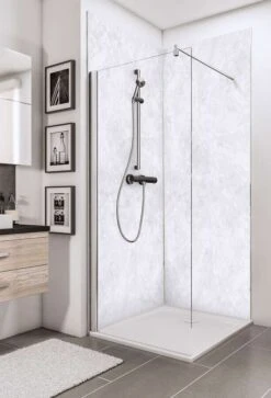 Schulte Decodesign Duschrückwand Dekor Softtouch, Stein Marmor-hell