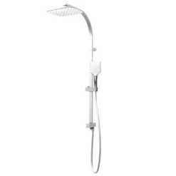 Schulte Duschmaster Square Rain II Mit Umsteller White Style