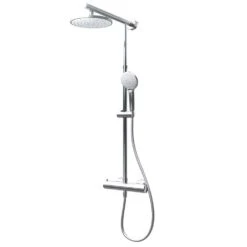 Schulte Duschmaster Classic Rain Rund Mit Thermostat White Style