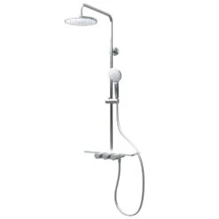 Schulte Duschmaster Modern Rain III Mit Thermostat Und Ablage White Style