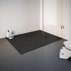 Schulte Duschwanne Mineralguss Plan Rechteck Mit Steinstruktur 7 Schulte Duschwanne Mineralguss Plan Rechteck Mit Steinstruktur -Schulte 13457 2