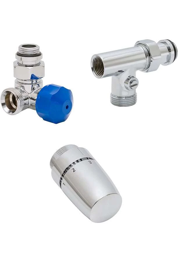 Schulte Thermostat-Set Eck Mischbetrieb Version Rechts Verchromt 1 Schulte Thermostat-Set Eck Mischbetrieb Version Rechts Verchromt