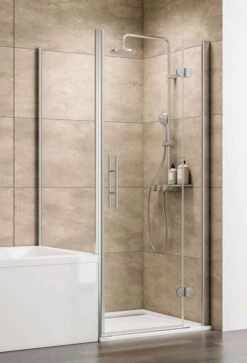 Schulte MasterClass Drehtür Für Verkürzte Seitenwand -Schulte 140 2