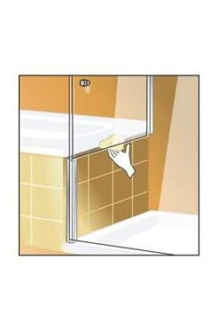 Schulte MasterClass Drehtür Für Verkürzte Seitenwand -Schulte 140 5