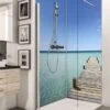 Schulte Decodesign Duschrückwand Foto über Eck Steg Malediven