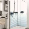 Schulte Decodesign Duschrückwand Foto über Eck Zen-Steine Wasser
