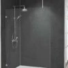 Schulte Davita Duschwand Walk In Mit Deckenstrebe 8 Mm