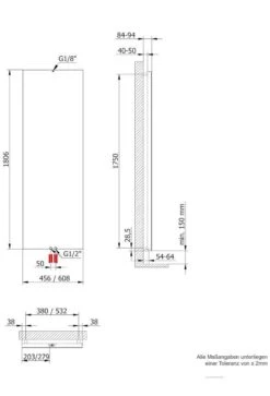 Schulte Heizkörper New York Mit Spiegel -Schulte 1431 6