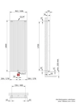 Schulte Heizkörper Lyon -Schulte 1432 6