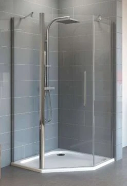 Schulte Alexa Style 2.0 Fünfeckdusche 3-teilig / 4-teilig