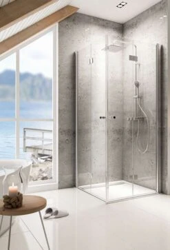 Schulte Garant Drehfalttür Als Eckeinstieg Express Plus