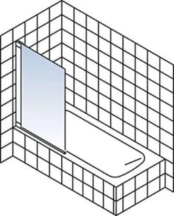 Schulte Badewannenaufsatz Freistehend Inklusive Stabilisationsbügel -Schulte 14776 5