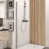 Schulte Decodesign Duschrückwand Dekor Lärche Japandi, Vertikal