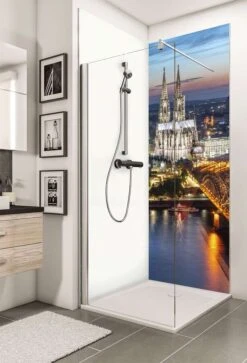 Schulte Decodesign Duschrückwand Foto Kölner Dom